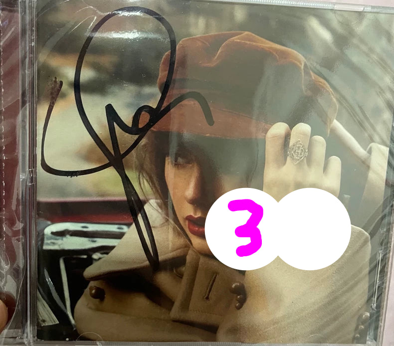 Taylor Swift - Red (Taylor's Version) UK Signed CD - image 3