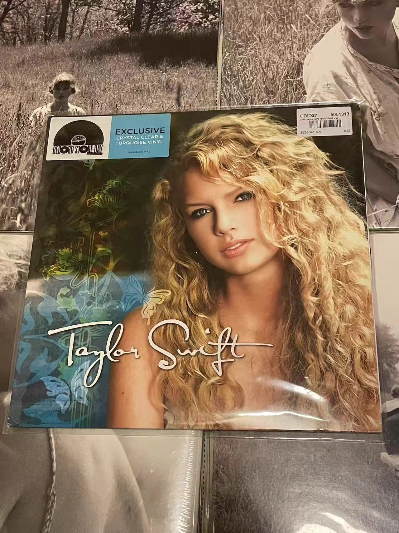 Taylor Swift debut RSD EU blue vinyl