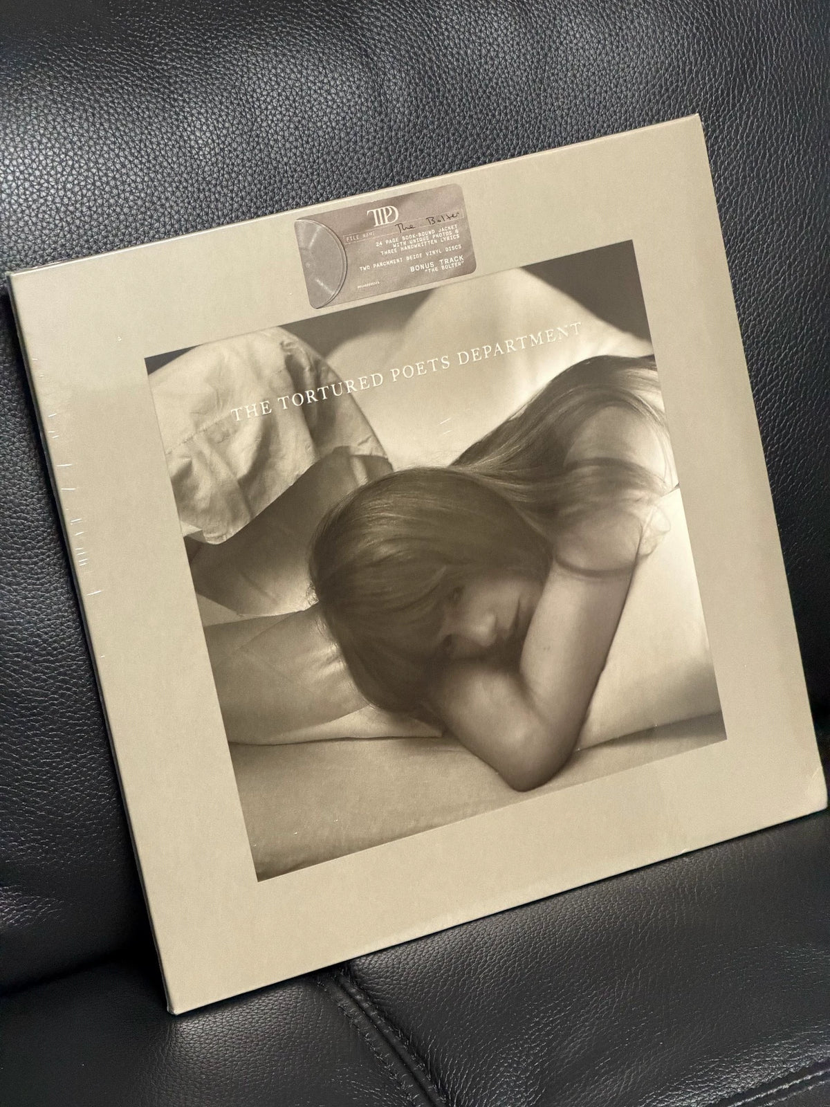 Taylor Swift – The Tortured Poets Department — The Bolter 2LP — actual item photo 1