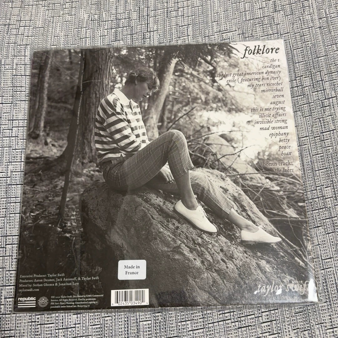 Taylor Swift – Folklore – Cover 3, French-Pressed US Edition (2LP)
