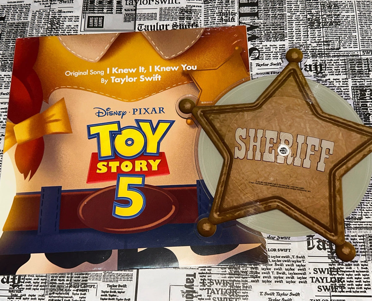 Taylor Swift – I Knew It, I Knew You, Sheriff Badge-Shaped Vinyl – photo 1