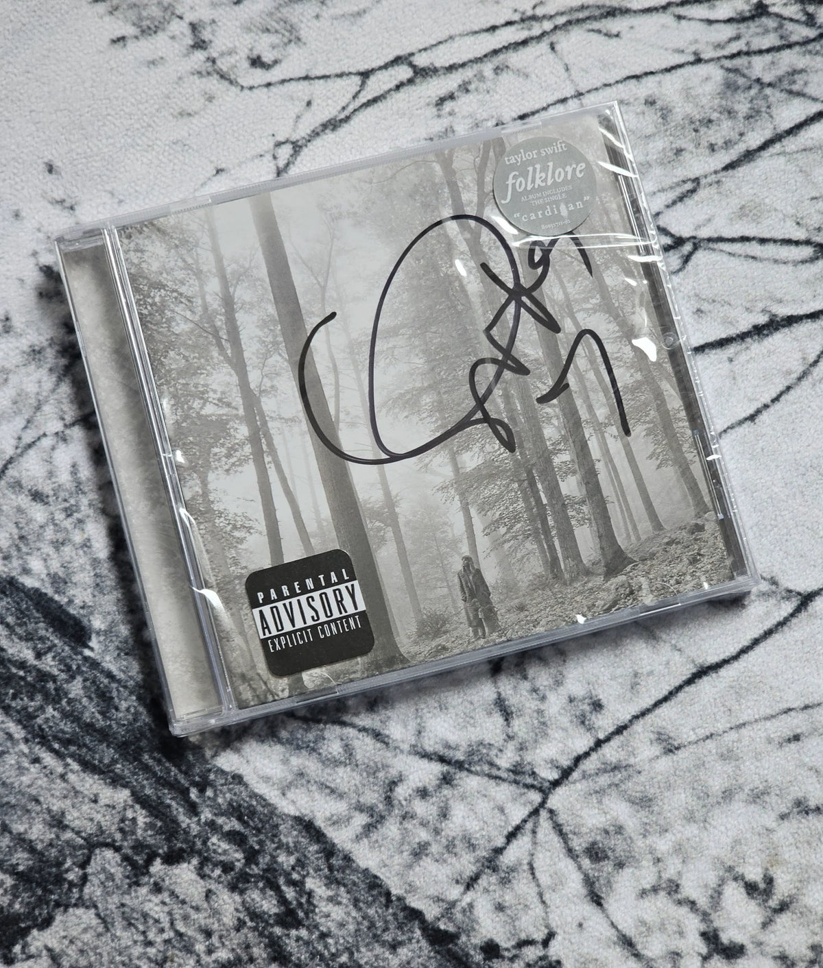 Taylor Swift – Folklore – Signed CD, Third Batch – Sealed actual item