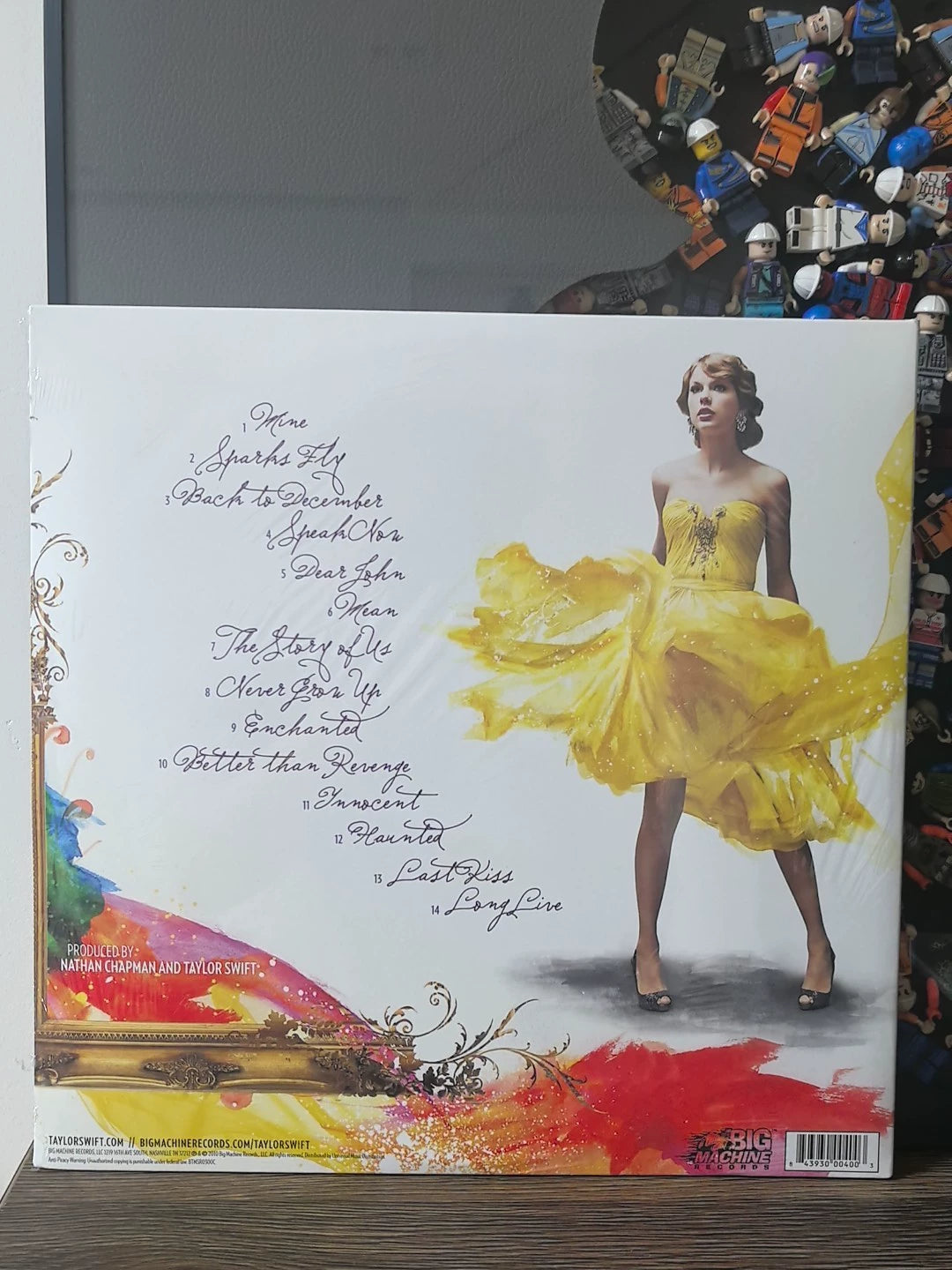 Taylor Swift – Speak Now – Original Album 2LP – actual item photograph 2