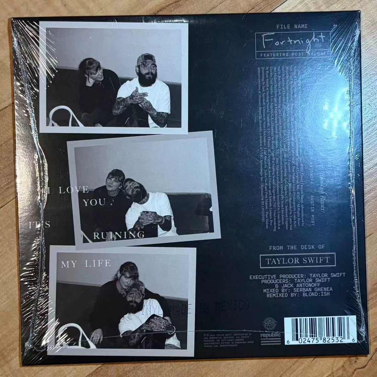 Taylor Swift feat. Post Malone – Fortnight – RSD White 7-Inch Vinyl – detail 2