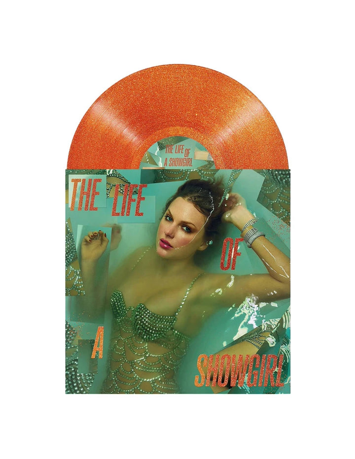 Taylor Swift – The Life of a Showgirl – Orange Glitter Vinyl LP