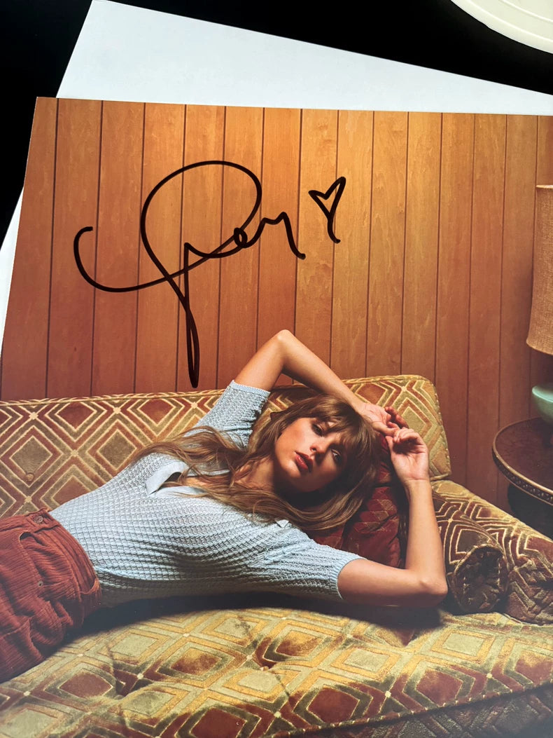 Taylor Swift – Midnights Moonstone Blue Signed Vinyl — main view