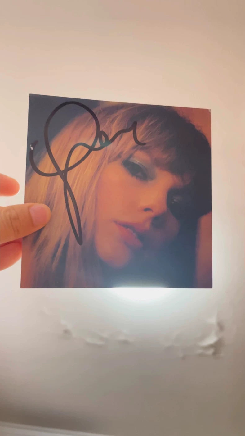 Taylor Swift - Midnights Mahogany Signed CD - Opened – URVC