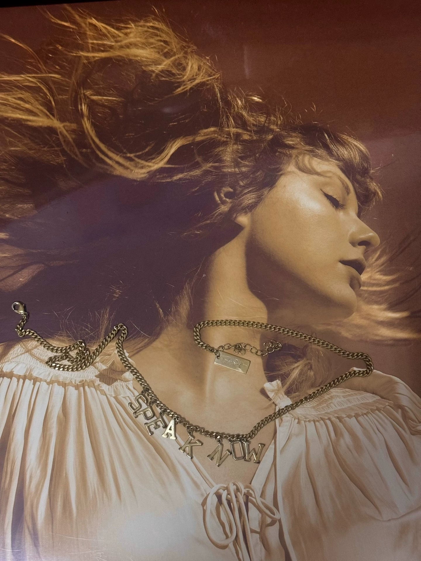 Taylor Swift – Speak Now Necklace with Purple Gift Bag
