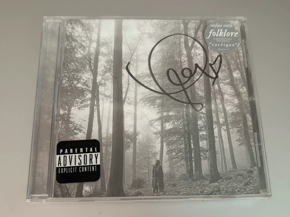Taylor Swift – Folklore – Signed CD, Sealed – actual item photograph 1