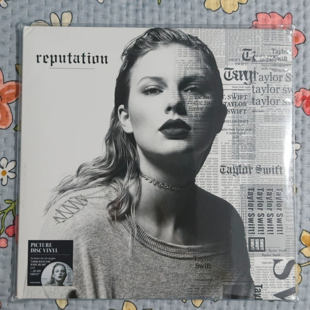 Taylor Swift – Reputation – Picture Disc 2LP – Opened, No Hype Sticker – actual copy
