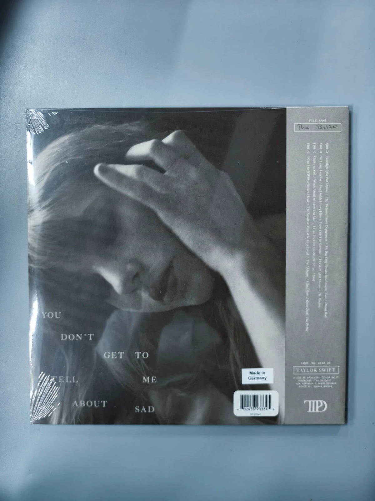 Taylor Swift – The Tortured Poets Department – The Bolter, Germany 2LP – actual item photo 2