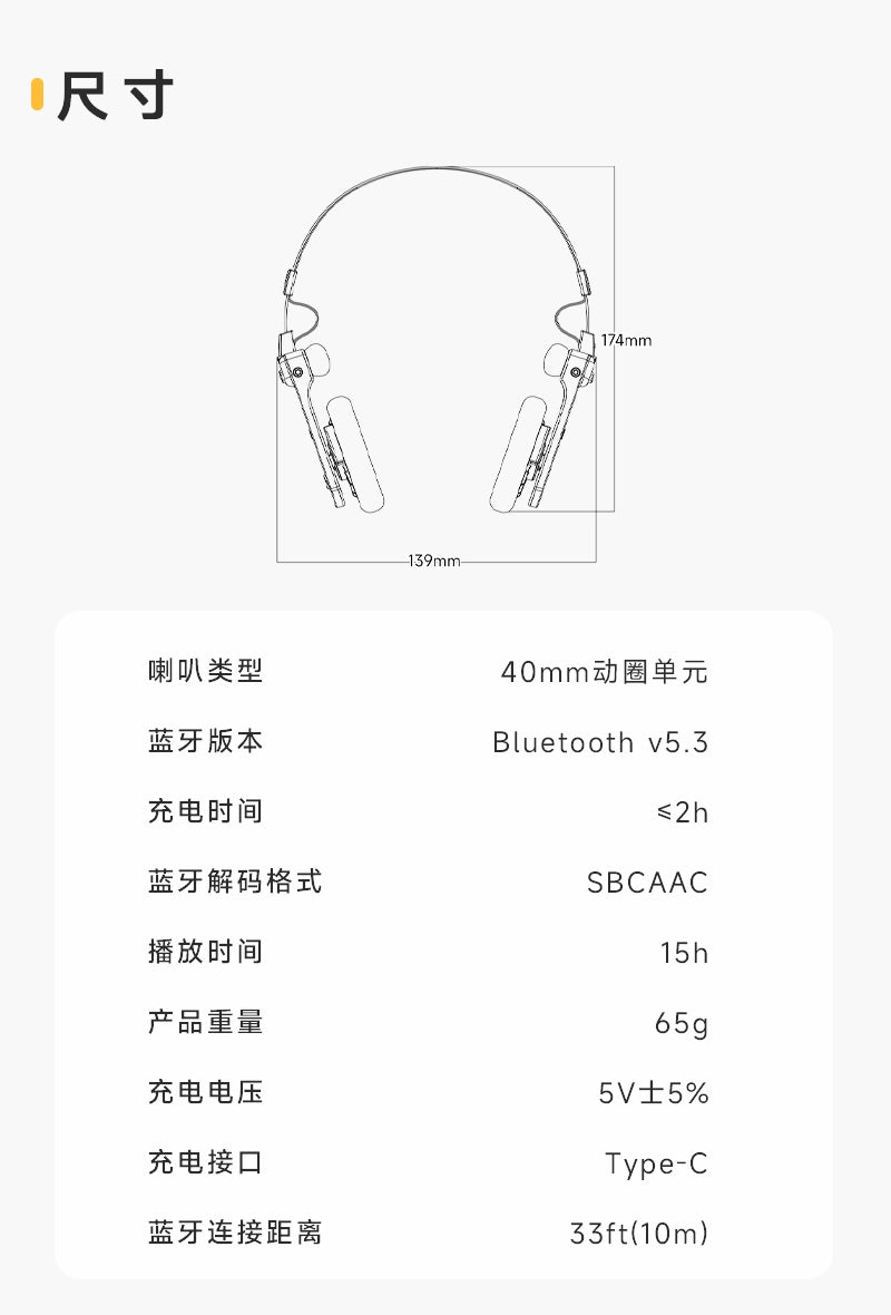 WhatPlus RETRO R3 ultra Long endurance Sports Sleep noise cancelling wireless Bluetooth headset   问加WhatPlus RETRO R3头戴式超长续航运动睡眠降噪无线蓝牙耳机