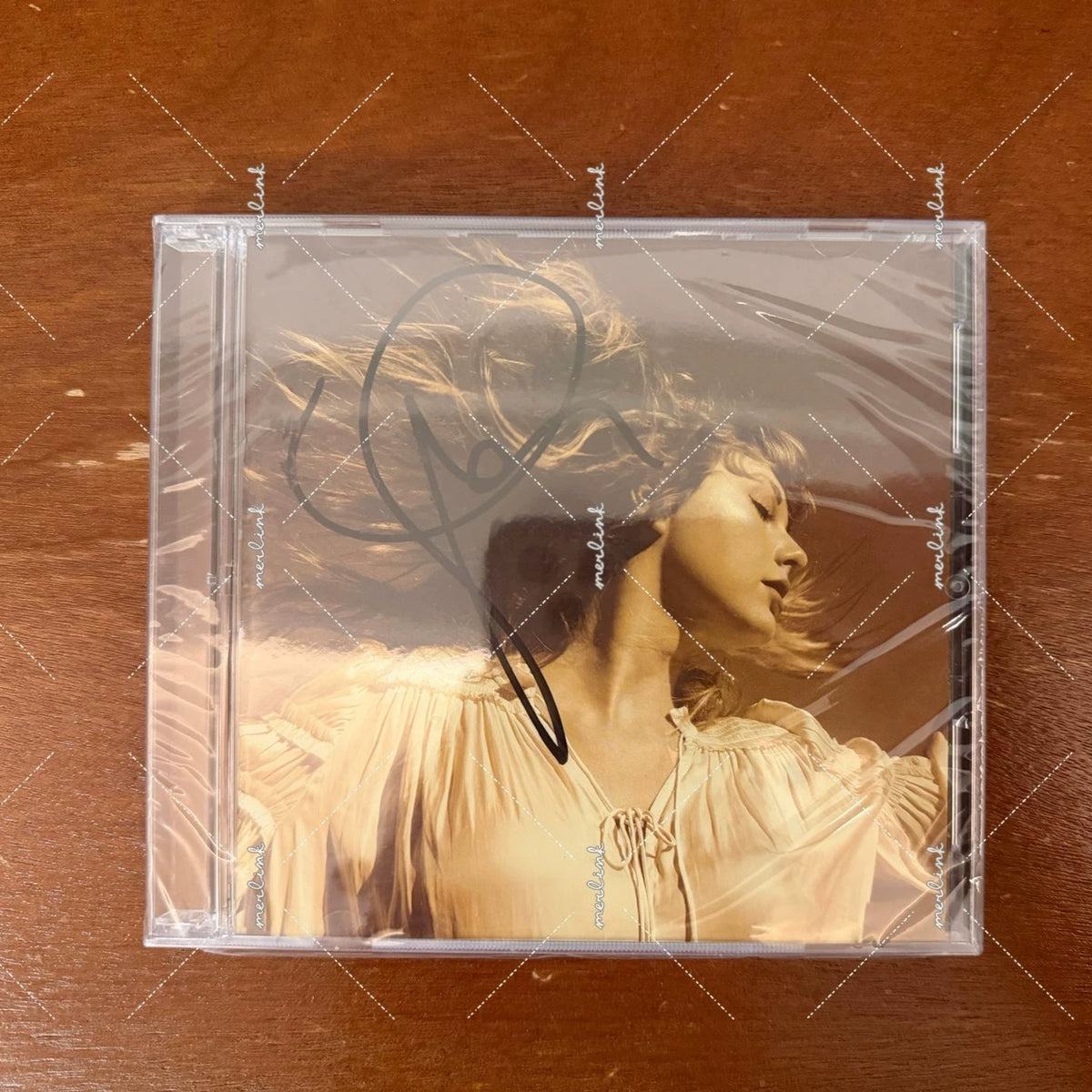 Taylor Swift - Fearless TV or Evermore Signed CD (Each)