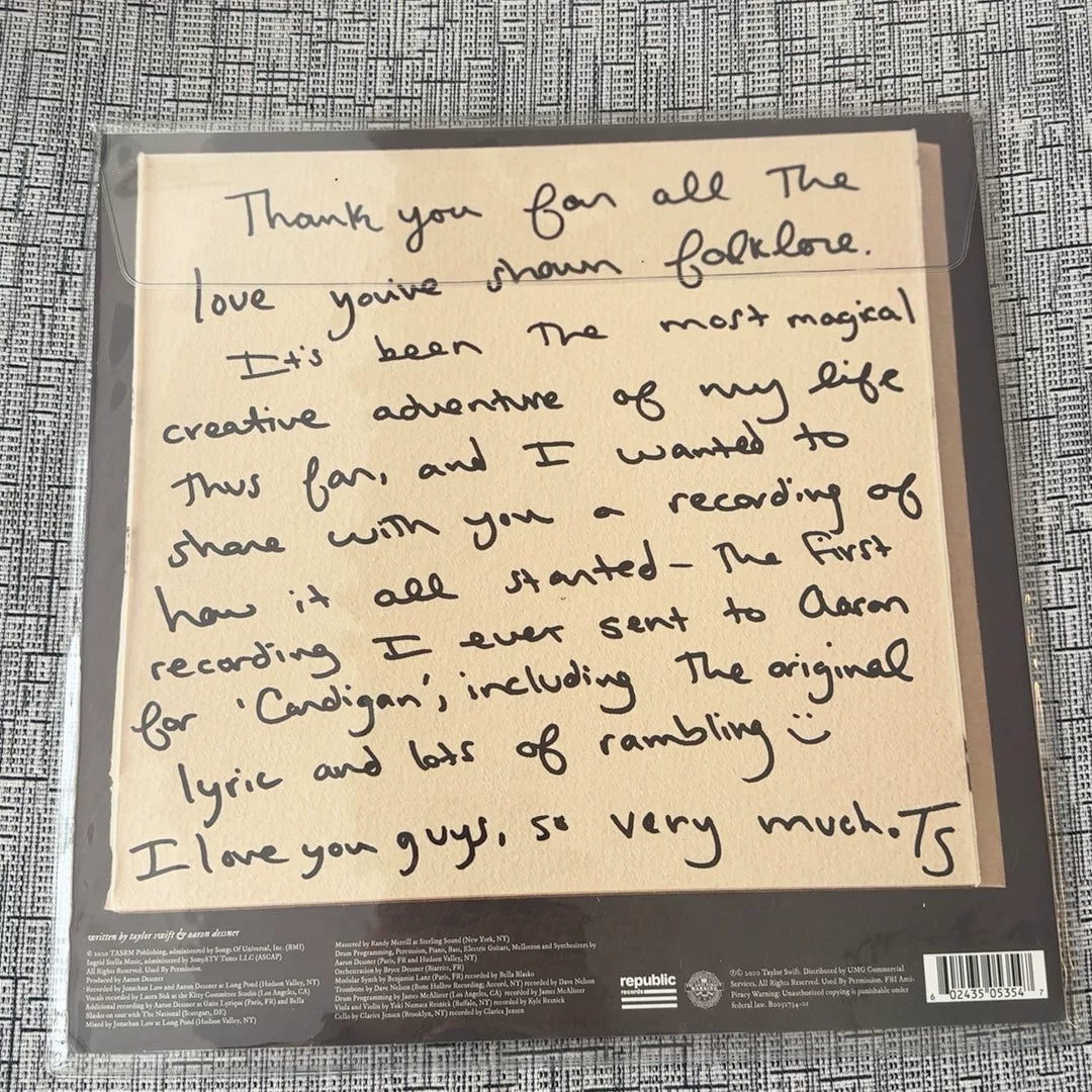Taylor Swift – Cardigan Gold 12-Inch Vinyl