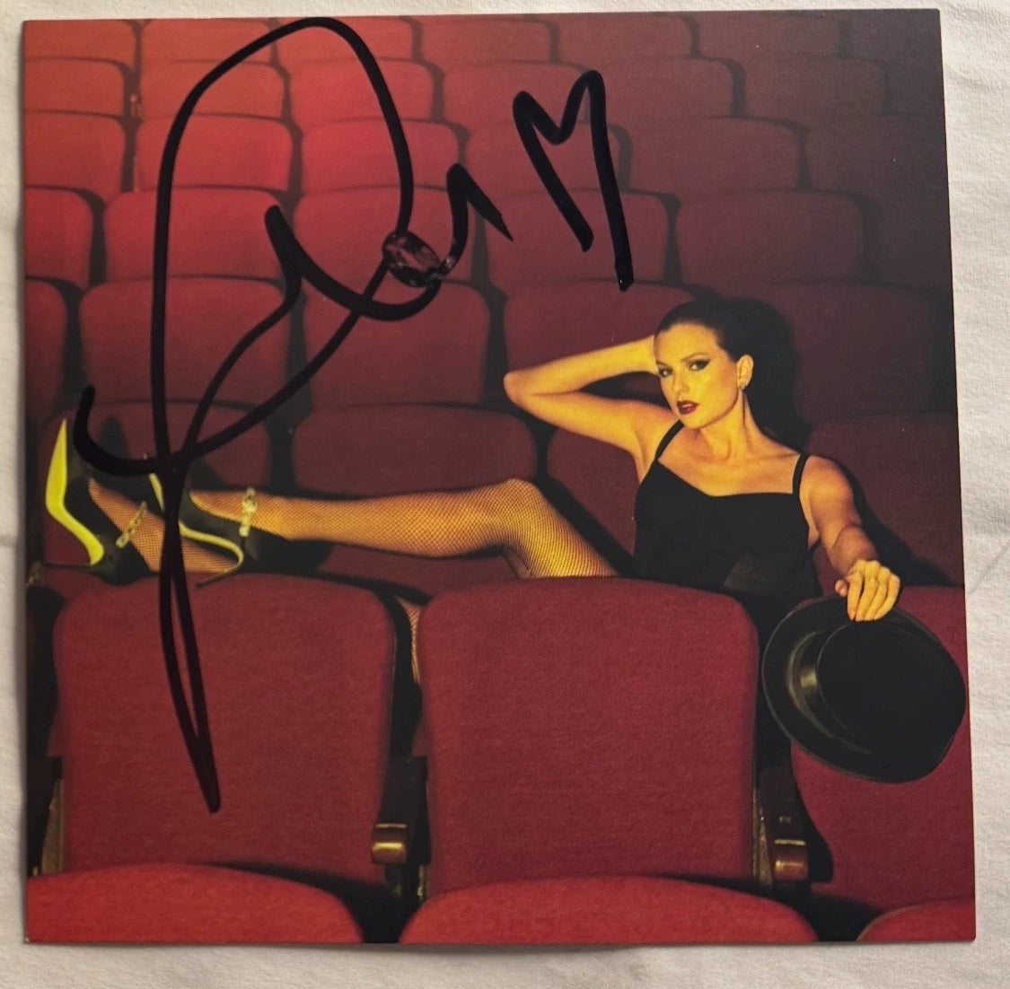 Taylor Swift – The Life of a Showgirl – Cover 4 Signed CD – actual item photograph 2