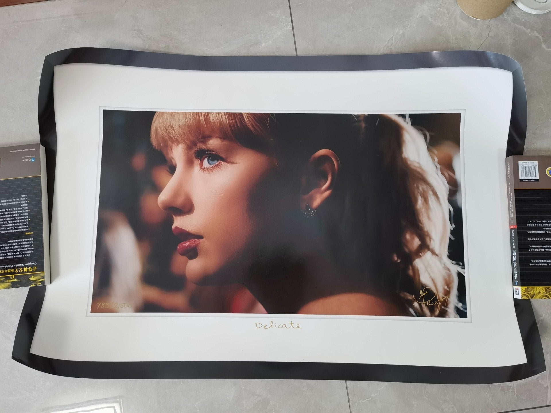 Taylor Swift – Delicate Official Numbered Poster 783/2500