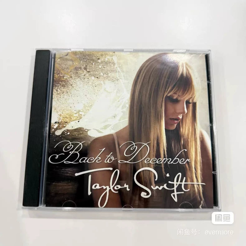 Taylor Swift – Back to December – Rare USDJ Radio Promo CD Single – actual product photo 1