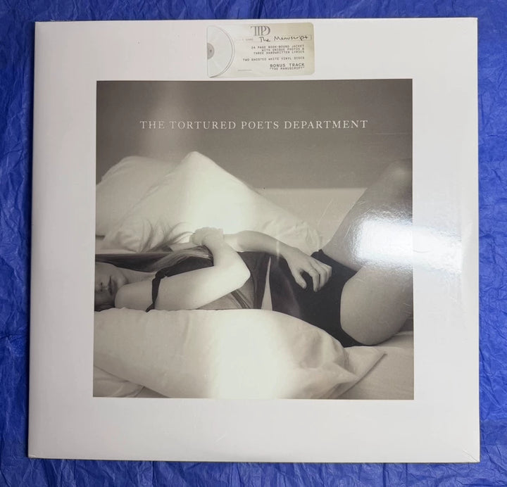 Taylor Swift – The Tortured Poets Department – Signed White Vinyl 2LP
