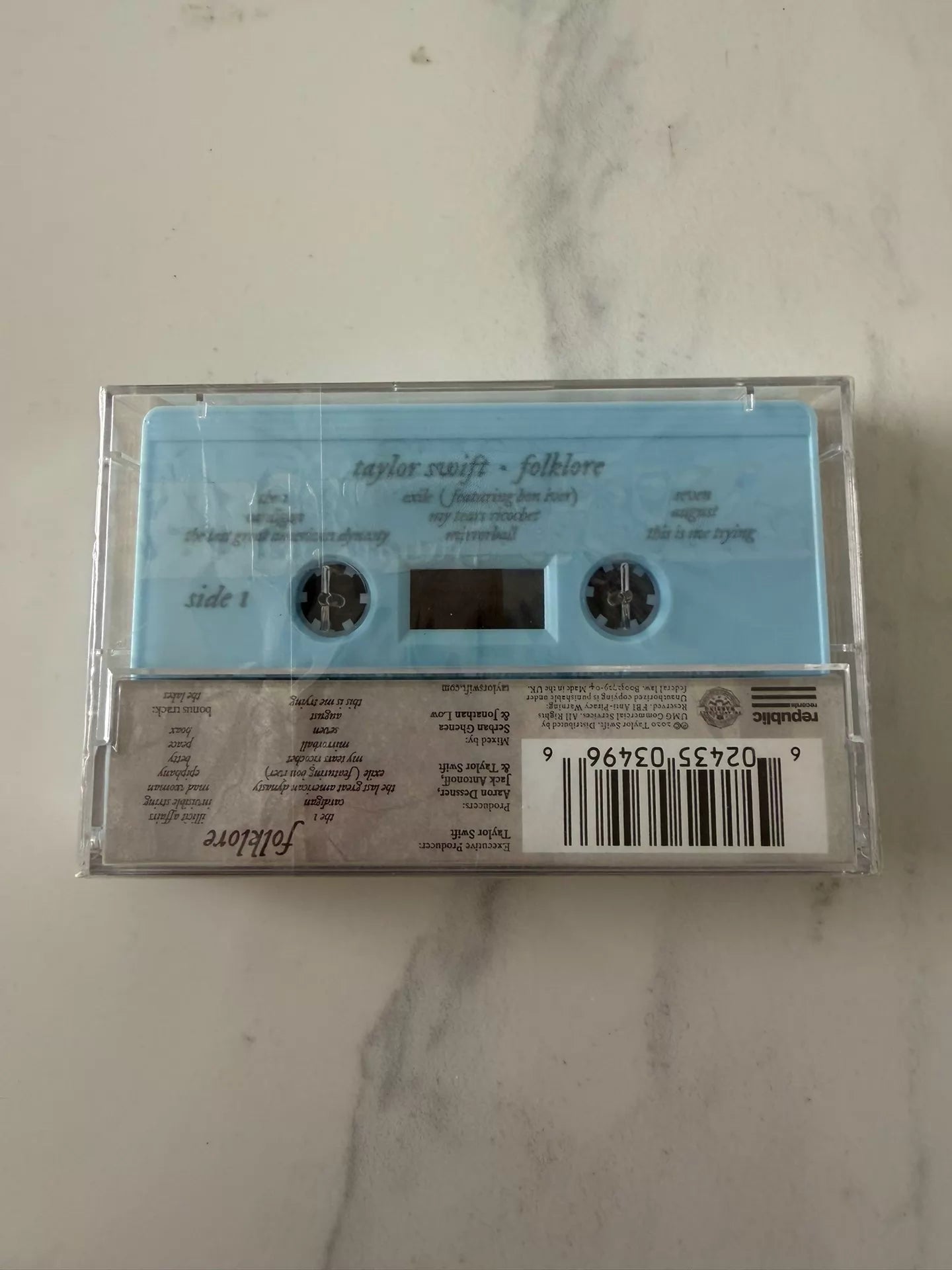 Taylor Swift – Folklore – Blue Cassette – image 2