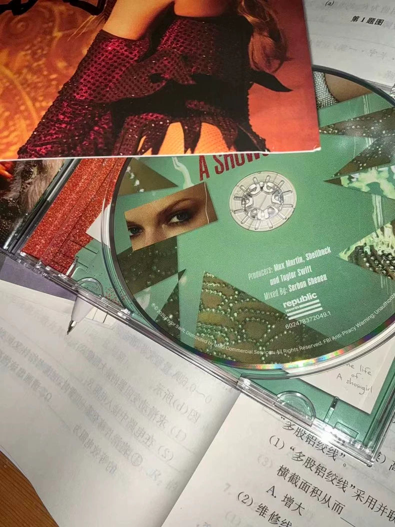 Taylor Swift – The Life of a Showgirl Signed CD – Official Flaws, P4 Bonus – actual product photo 4