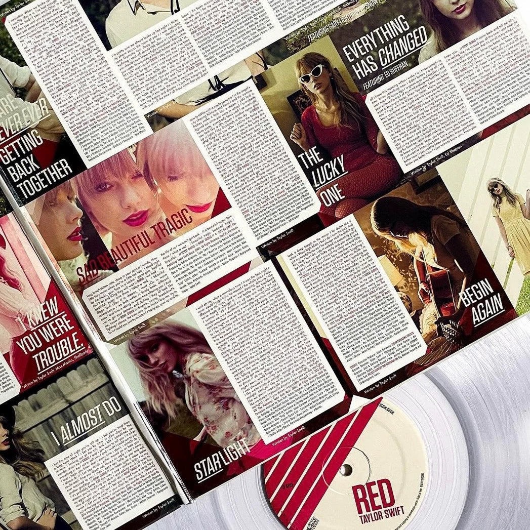 Taylor Swift – Red – Record Store Day Crystal Clear Vinyl 2LP – Numbered — product detail 9
