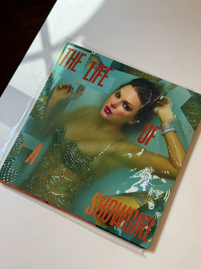 Taylor Swift – The Life of a Showgirl Orange Glitter Vinyl 2LP — main view