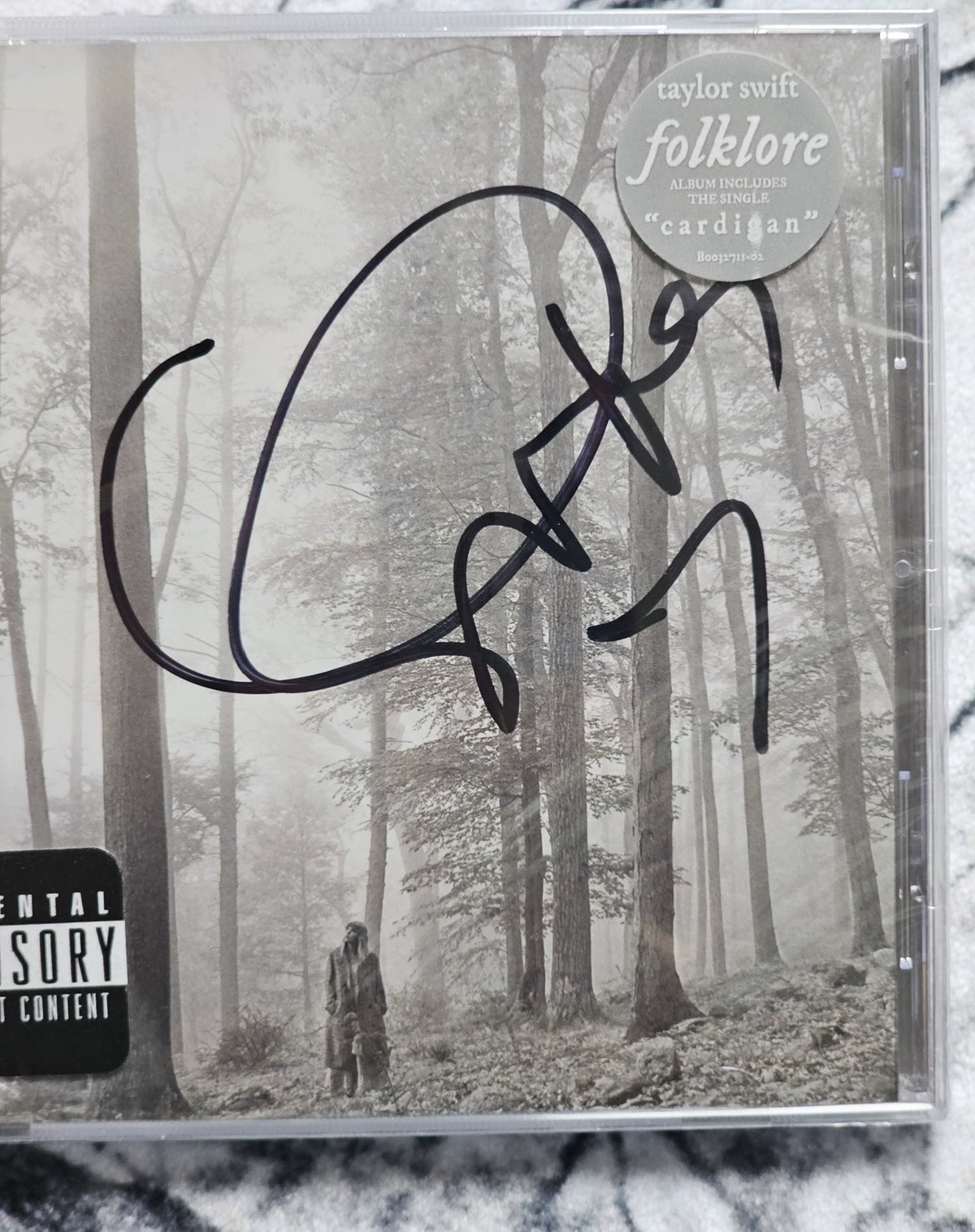 Taylor Swift – Folklore – Signed CD, Third Batch – Sealed photo 2