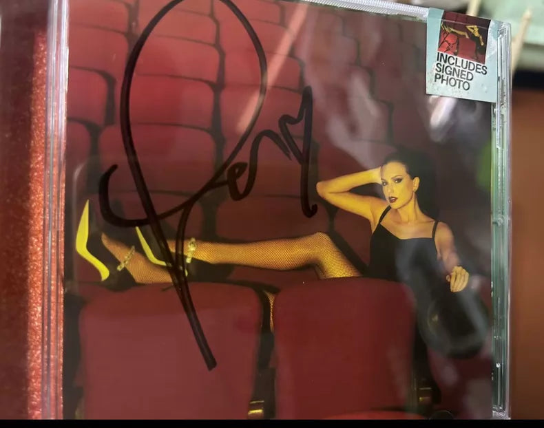 Taylor Swift - The Life of a Showgirl Version 4 Opened Signed CD