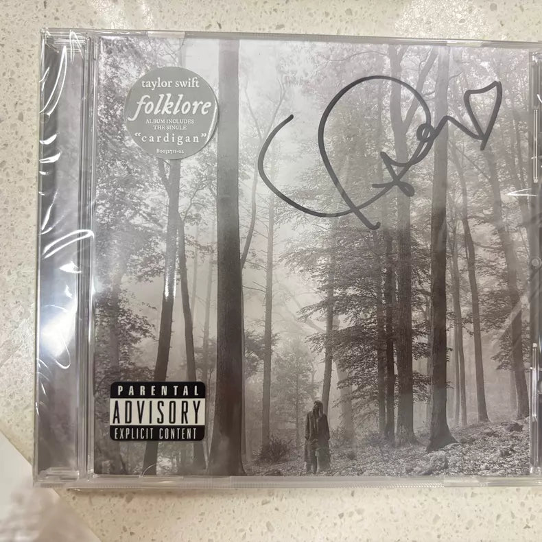 Taylor Swift folklore First-Batch Signed CD – Sealed