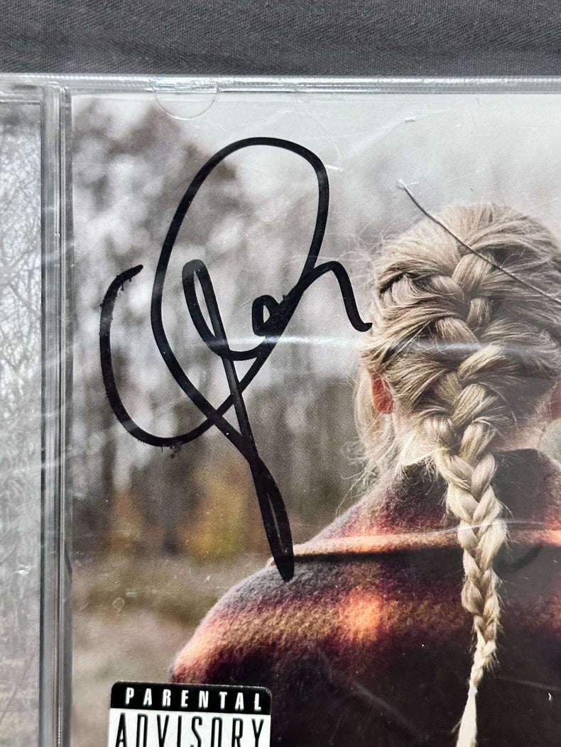Taylor Swift – Evermore Signed CD