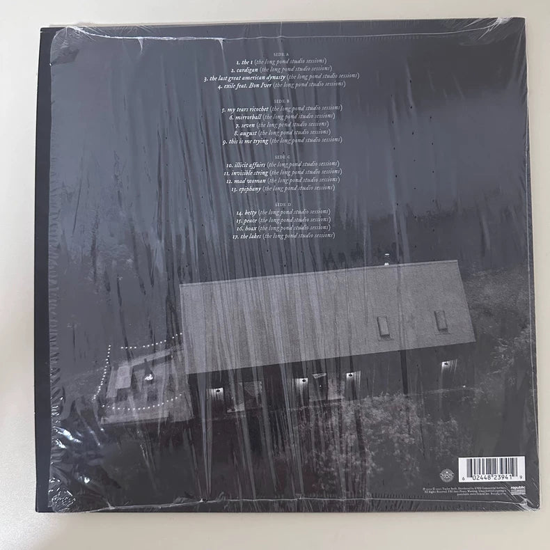 Taylor Swift folklore: The Long Pond Studio Sessions US RSD Gray Vinyl 2LP – Opened