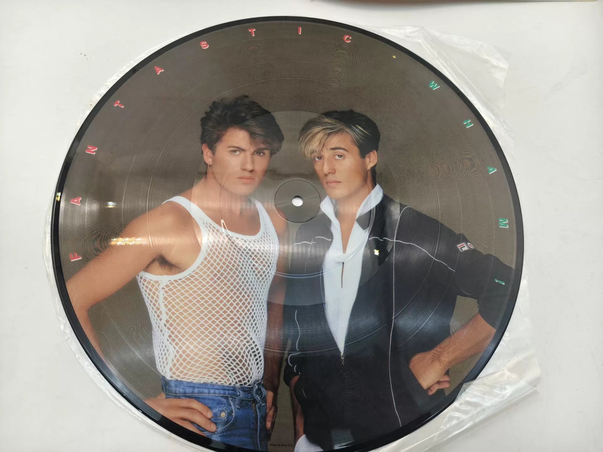 Wham! – Fantastic (1983 Japan Picture Disc Vinyl LP) – actual item photo 3