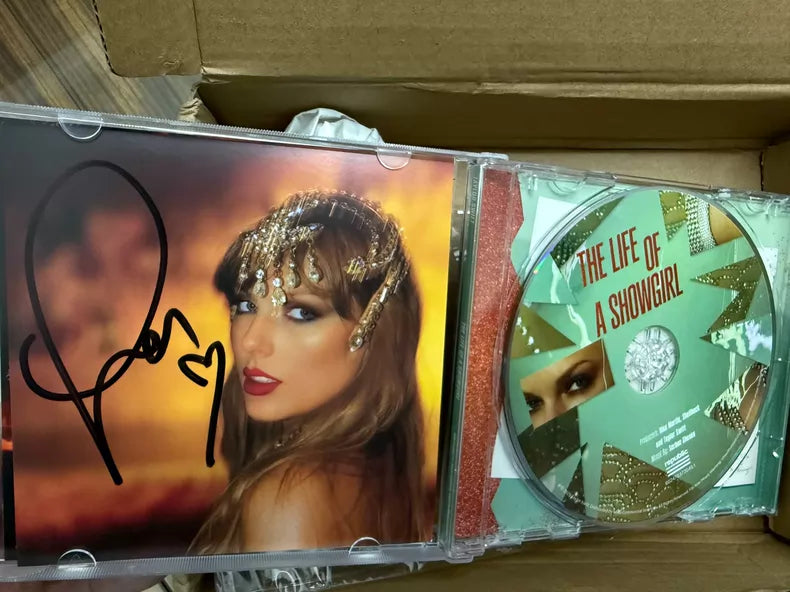 Taylor Swift - The Life of a Showgirl Version 1 Signed CD