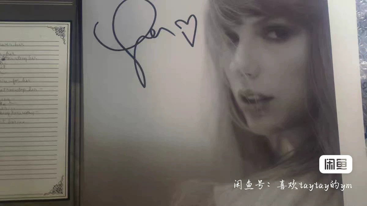 Taylor Swift – The Tortured Poets Department – White 2LP with Signed Insert