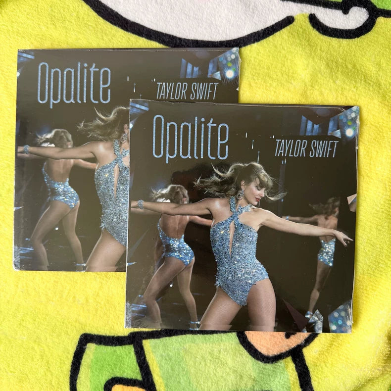 Taylor Swift – Opalite 7-Inch Pearlescent Blue Vinyl – Sealed – actual product photo 1