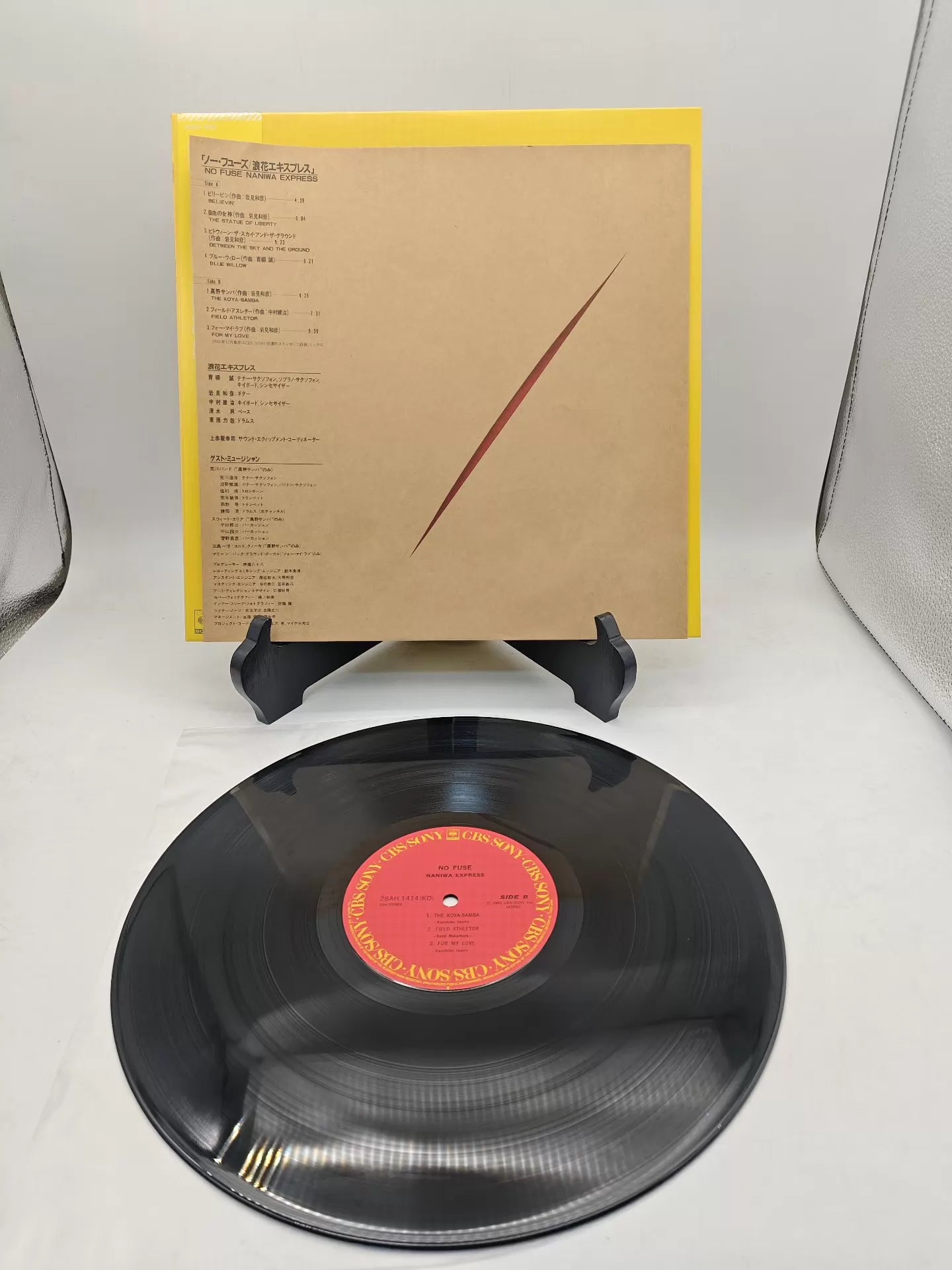 Naniwa Express – No Fuse (1982 Japan Vinyl LP) – actual item photo 9