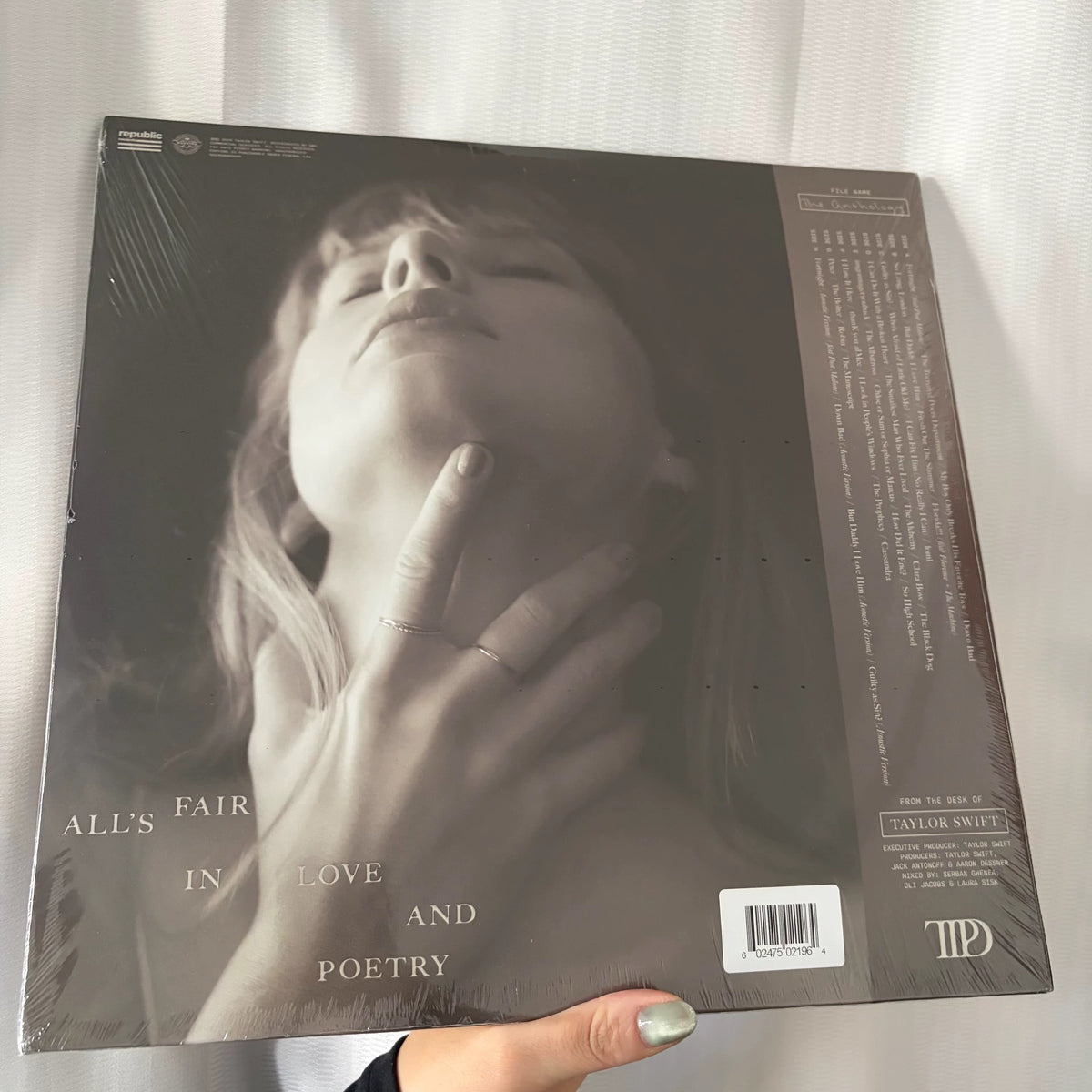 Taylor Swift – The Tortured Poets Department: The Anthology – Marbled 4LP, Sealed