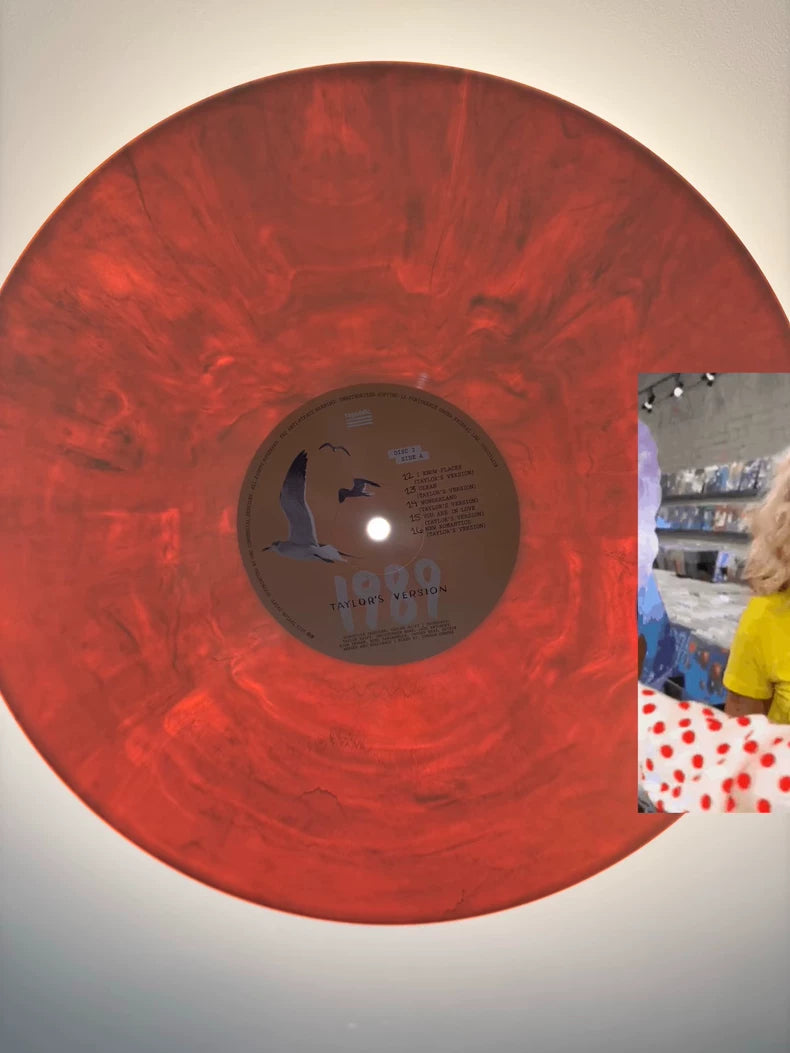 Taylor Swift – 1989 Transparent Orange Vinyl LP — detail 3