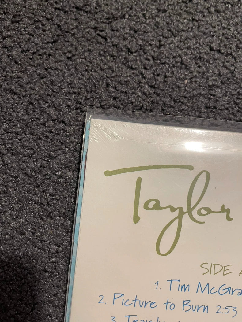 Taylor Swift – Debut – US RSD Clear & Turquoise 2LP – Sealed #1300/3750 – actual copy photo 7
