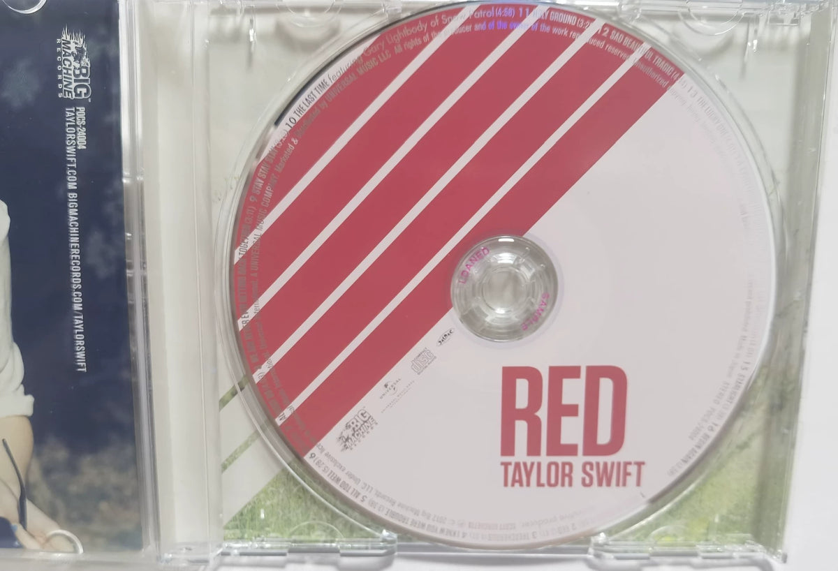 Taylor Swift – Red – Japanese Promo CD, No OBI – actual item photograph 3