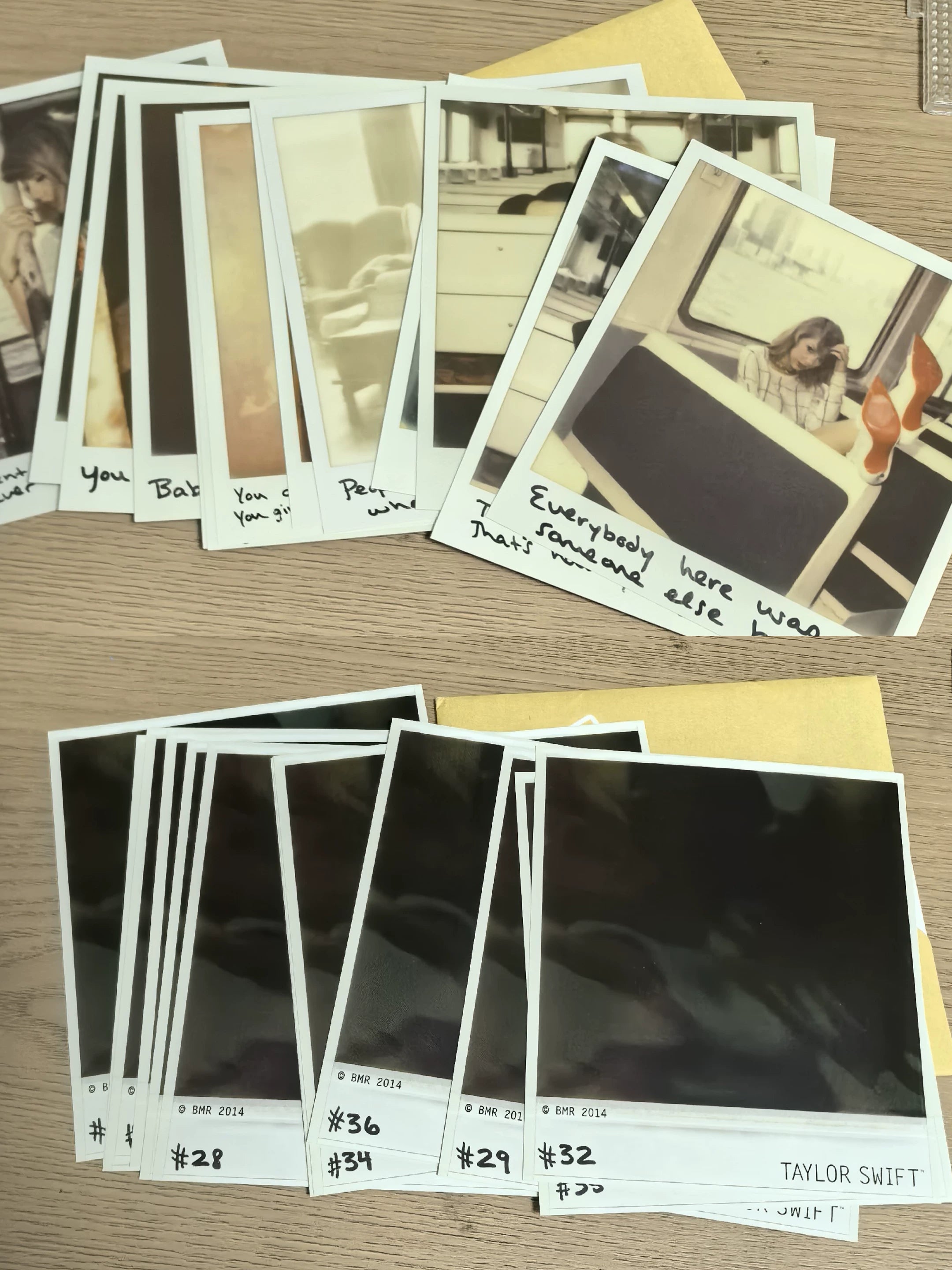 Taylor Swift – 1989 Polaroid Photo Set 3