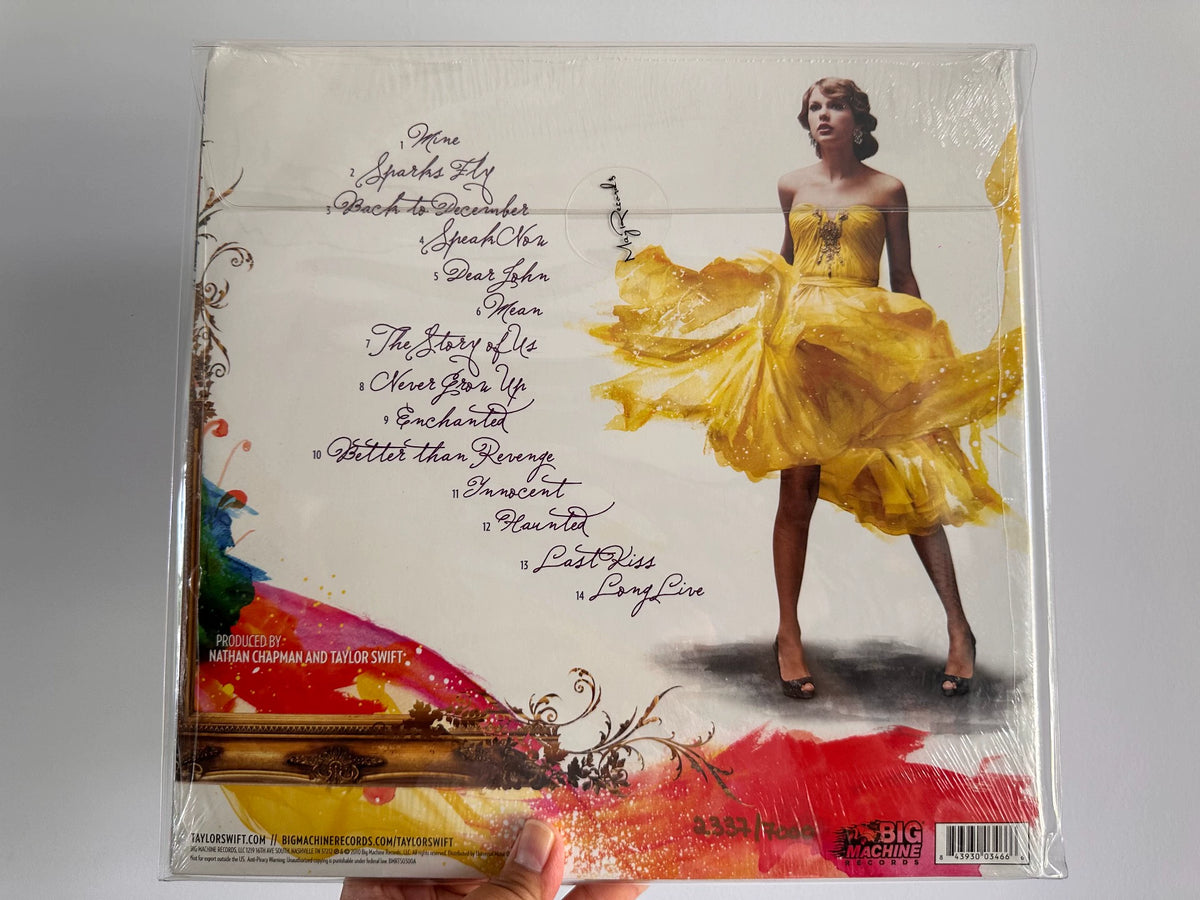 Taylor Swift – Speak Now – RSD Numbered Smoke Vinyl 2LP – US Edition — product detail 2