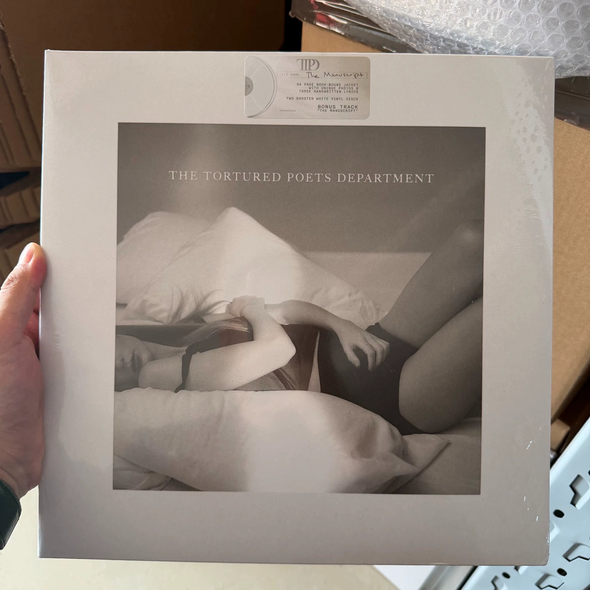Taylor Swift – The Tortured Poets Department – The Manuscript – White 2LP