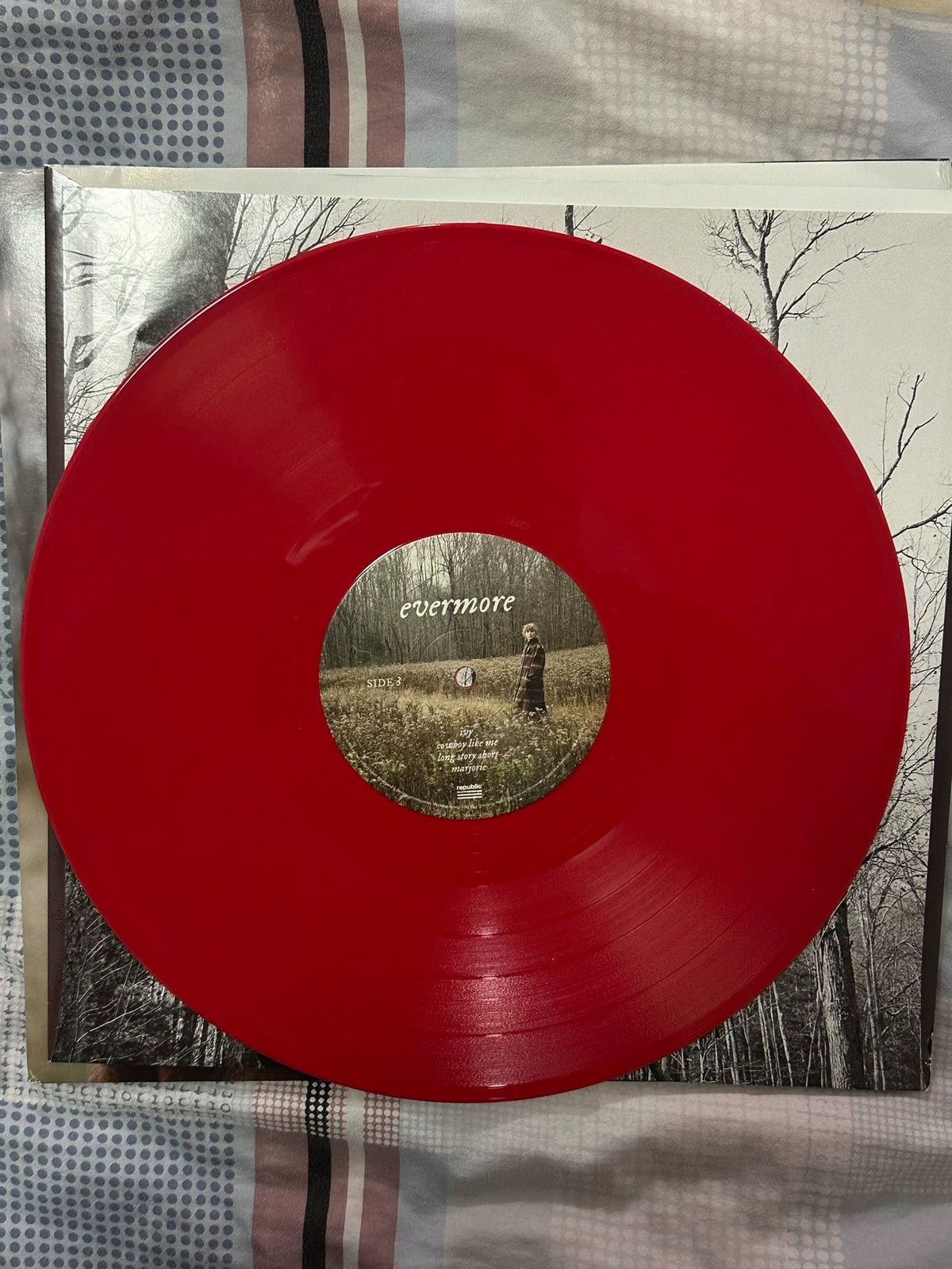 Taylor Swift – Evermore – Target Red 2LP, Opened – detail 5