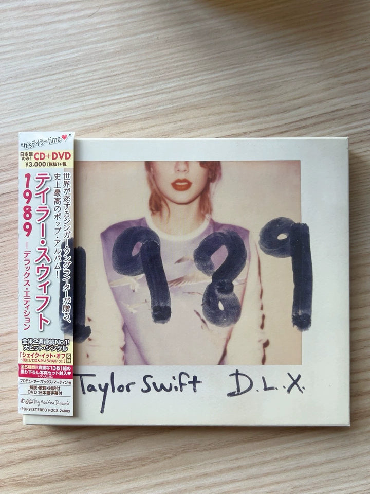 Taylor Swift – 1989, Japanese Deluxe CD + DVD with OBI