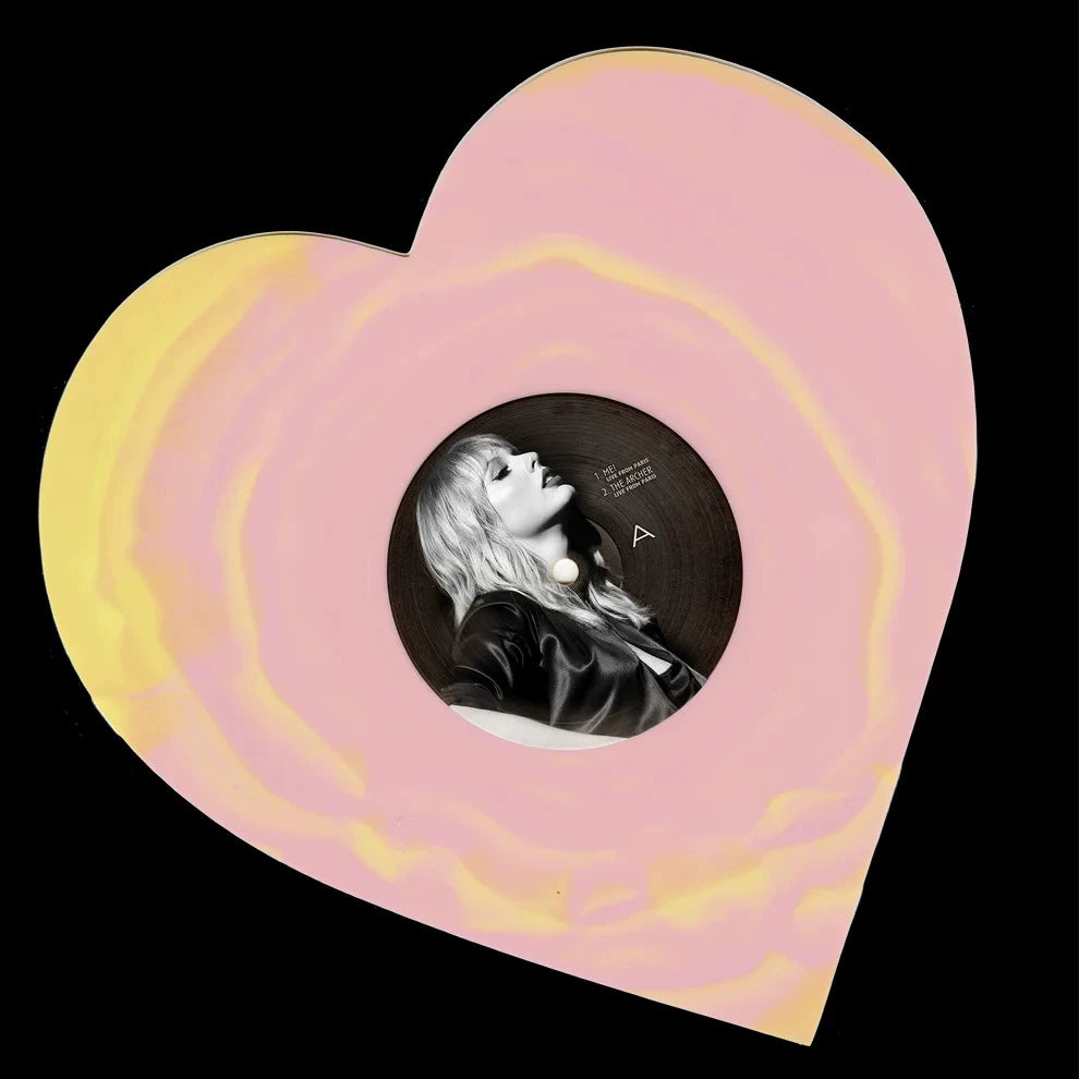 Taylor Swift Lover (Live from Paris) Heart-Shaped Vinyl 2LP — Sealed
