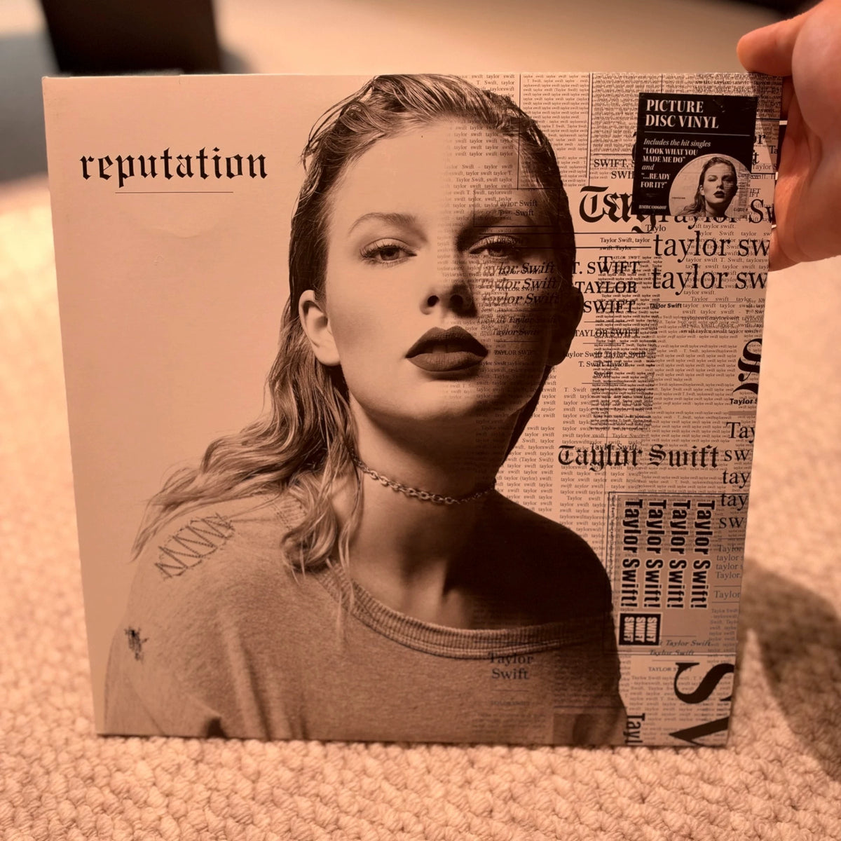 Taylor Swift – Reputation – Picture Disc 2LP – actual copy