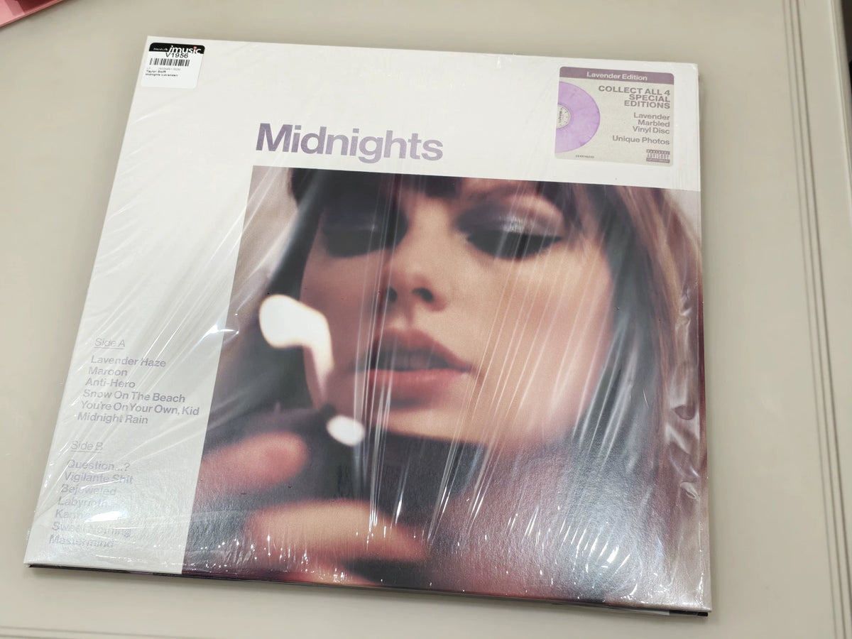 Taylor Swift – Midnights – Lavender Marbled Vinyl LP, Opened