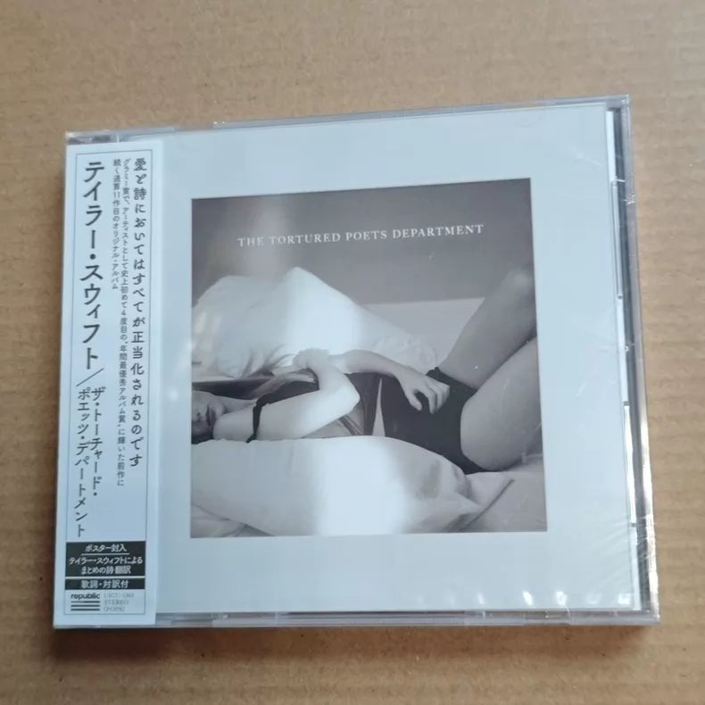 Taylor Swift – The Tortured Poets Department Japanese CD with Bonus Postcard – Sealed – photo 2