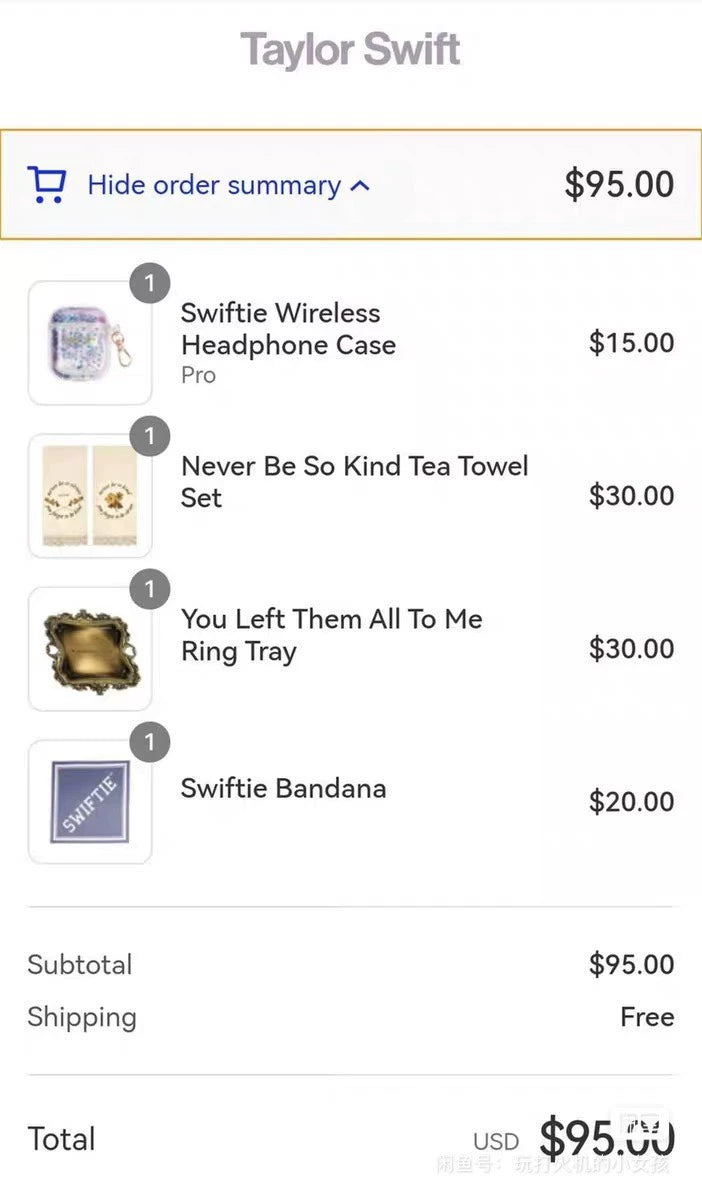 Taylor Swift – Swiftie Bandana